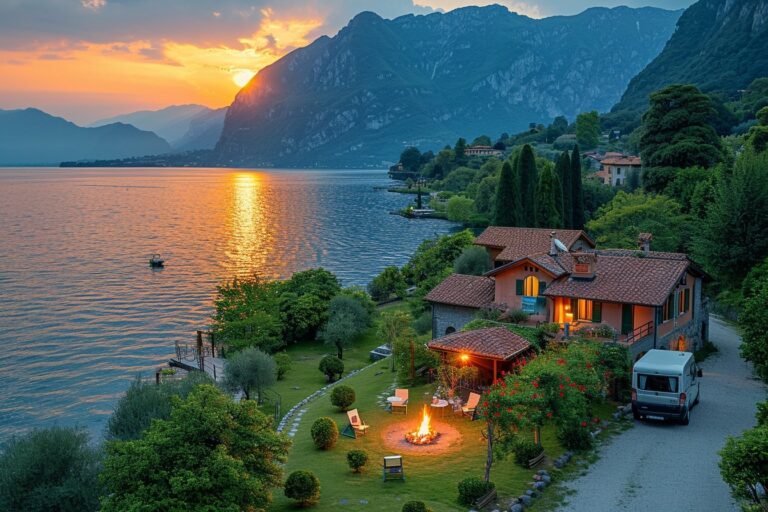 Explorez les lacs italiens en camping-car